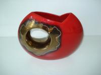 Ваза Пламък с дупка кръг 24см